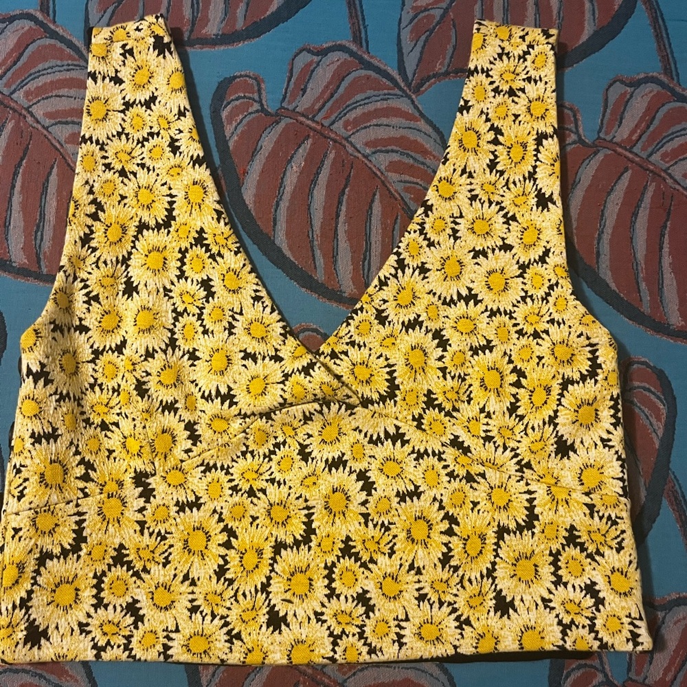 Anthropologie x Maeve Sunflower Tank